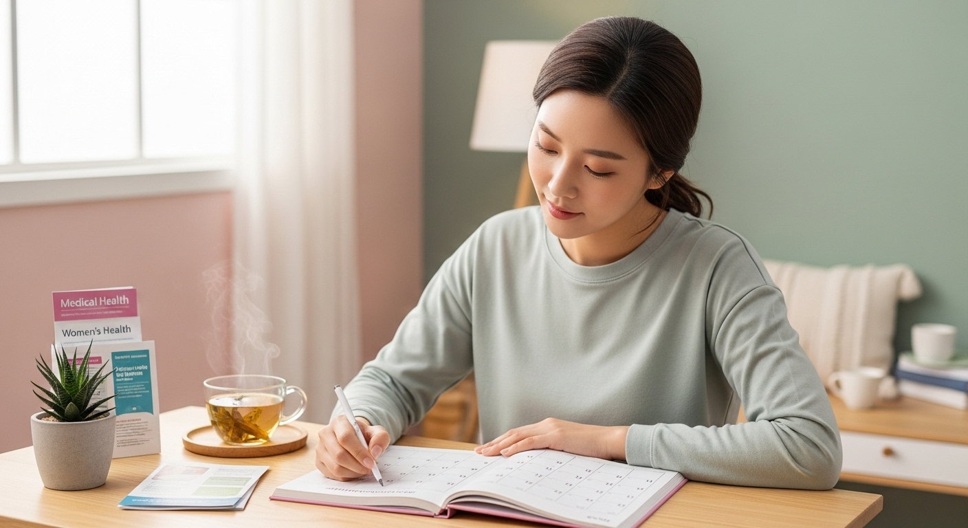 생리 중 임신, 피임, 생리주기