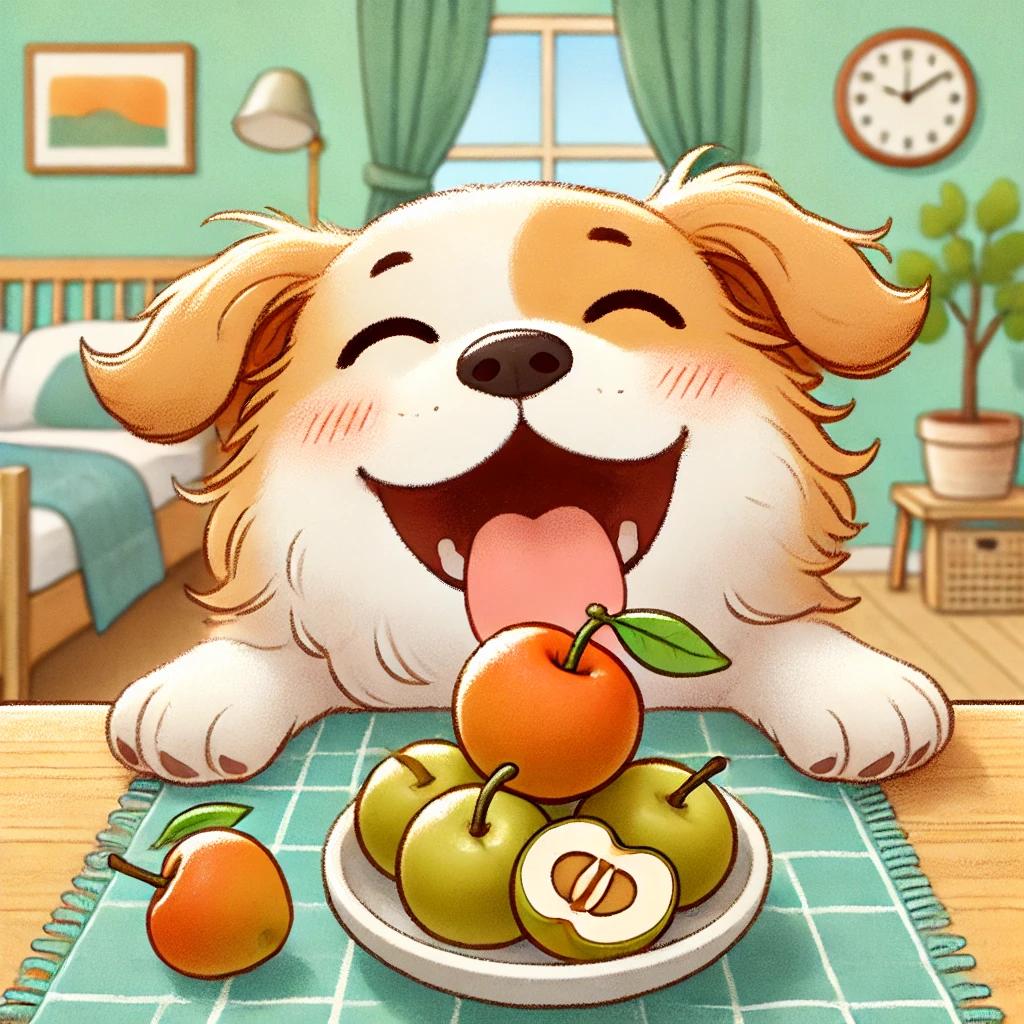 강아지 사과대추 먹어도 될까