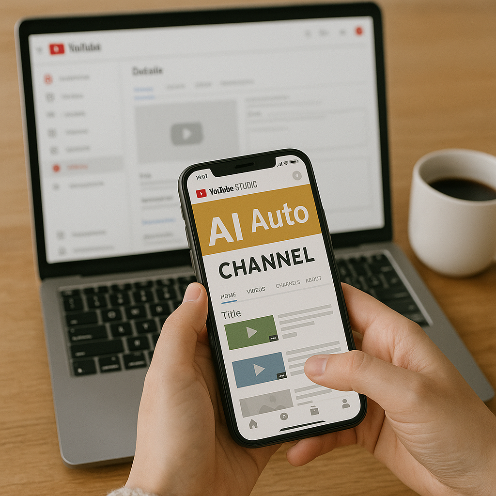AI 자동채널 유튜브 운영