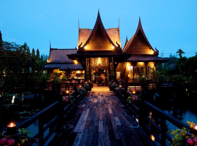 방콕 레스토랑 사진