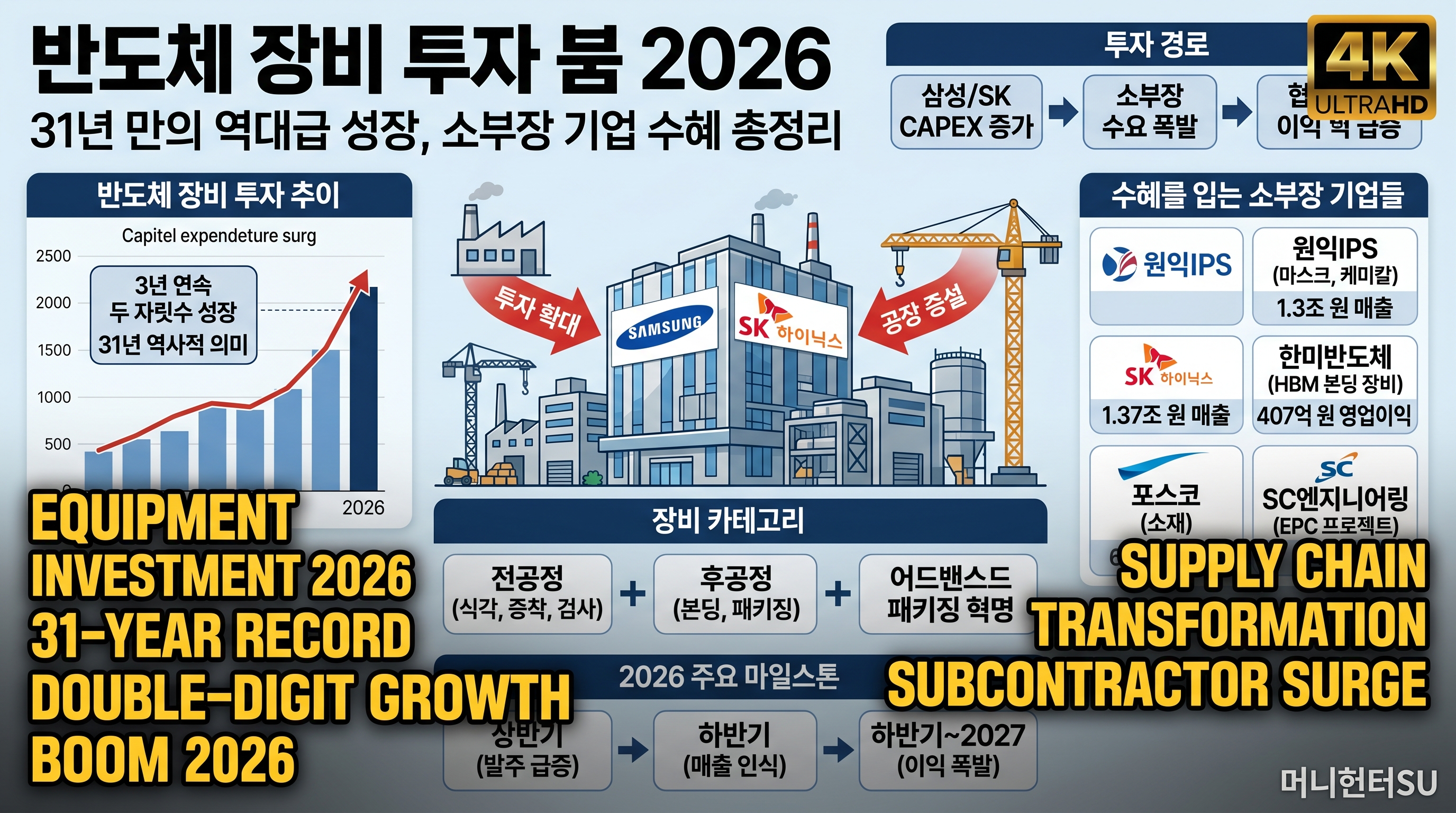 반도체 장비 투자 붐 2026