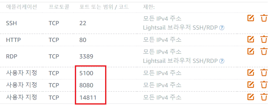 방화벽-규칙이-추가된-화면