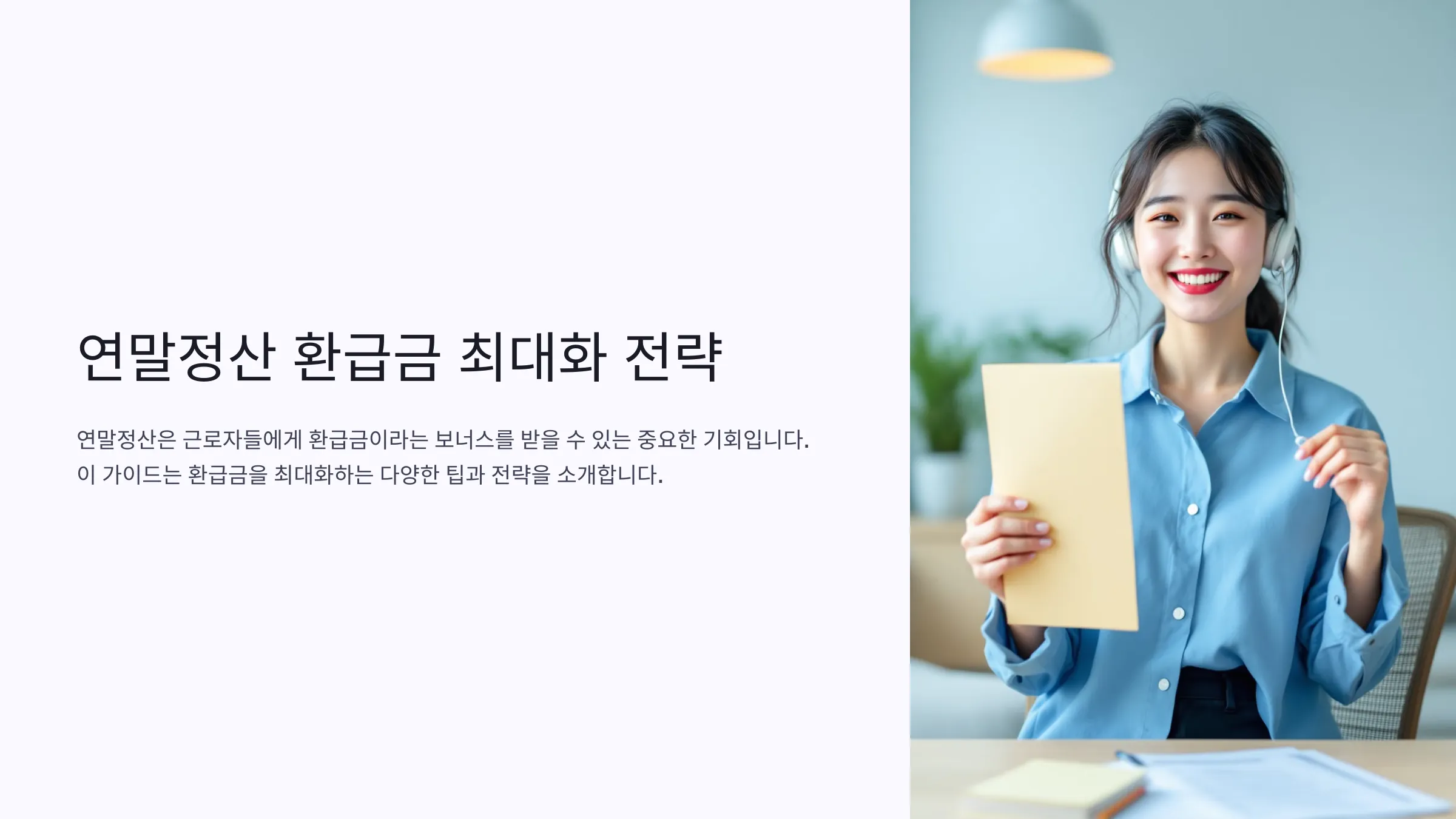 연말정산 환급금, 더 많이 받는 꿀팁 공개