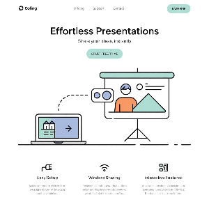 노트북 무선 프로젝터 설정 및 TV&middot;빔프로젝터 연결 가이드 이미지