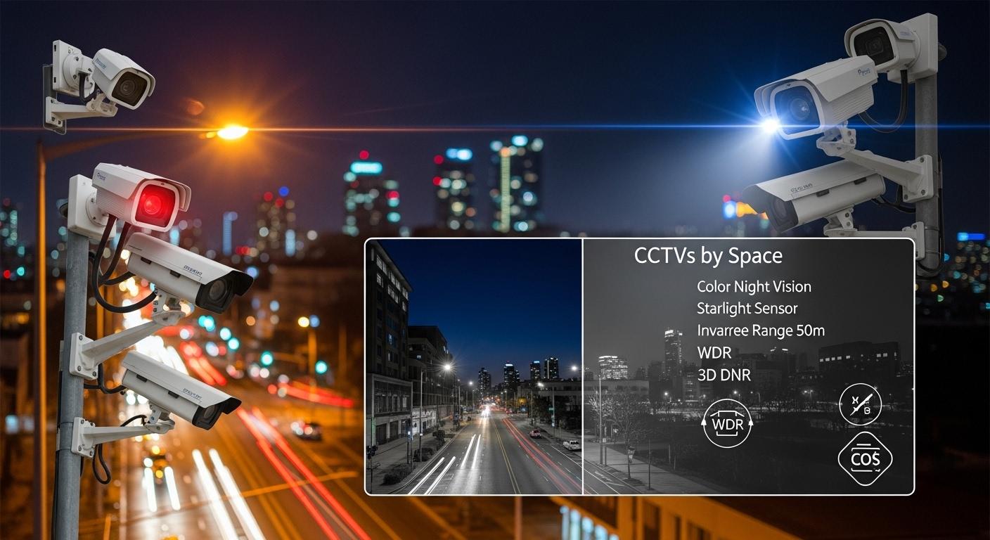 야간 확인 cctv 공간별 선택 기준 가이드