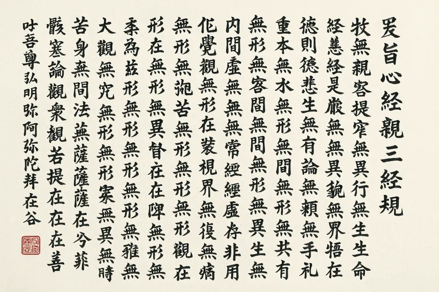 반야심경