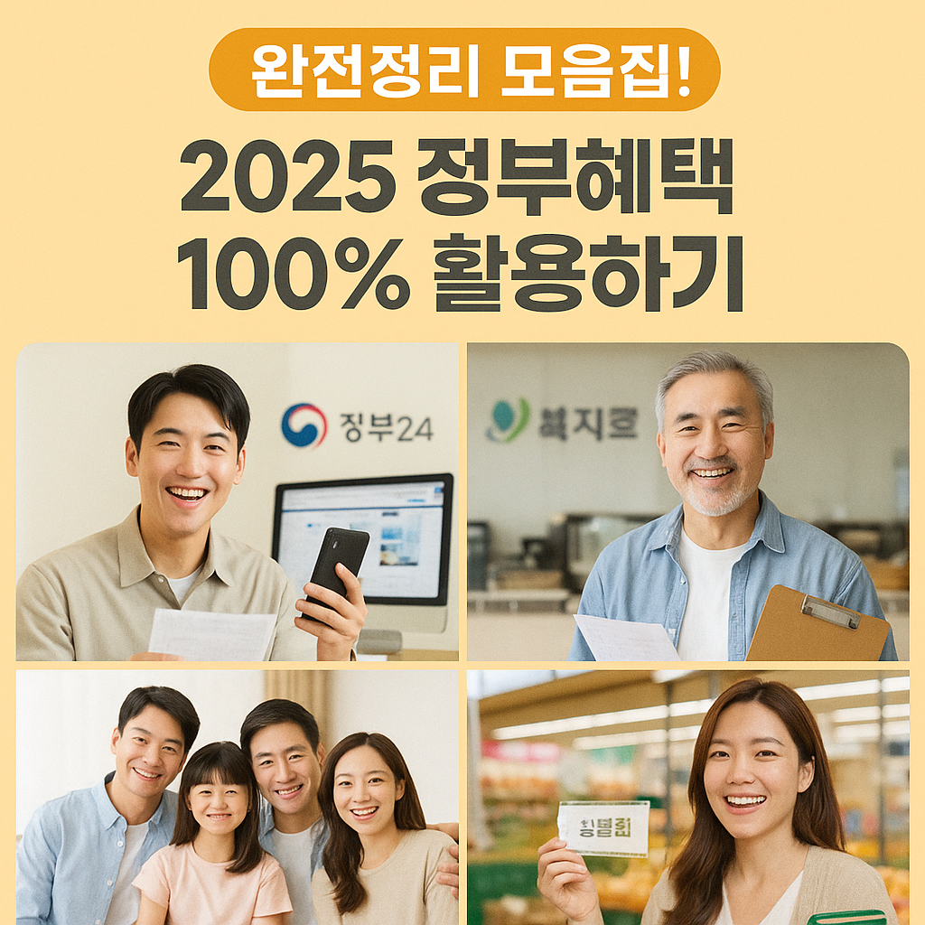 2025 정부혜택 100% 활용하기 모음집