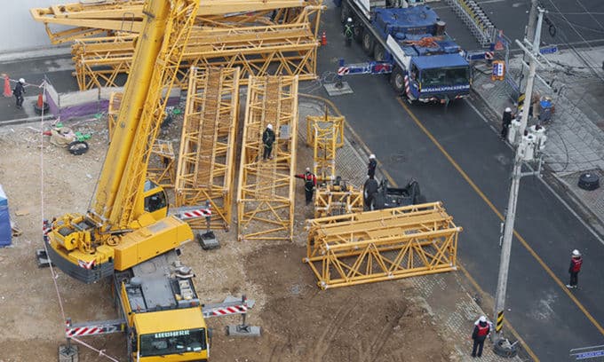 타워크레인 해체 시 반드시 지켜야 할 절차