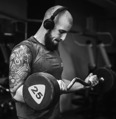 바벨을 이용한 이두 운동