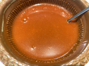 진미채볶음 양념장 - 골고루 섞어서 잠깐 숙성