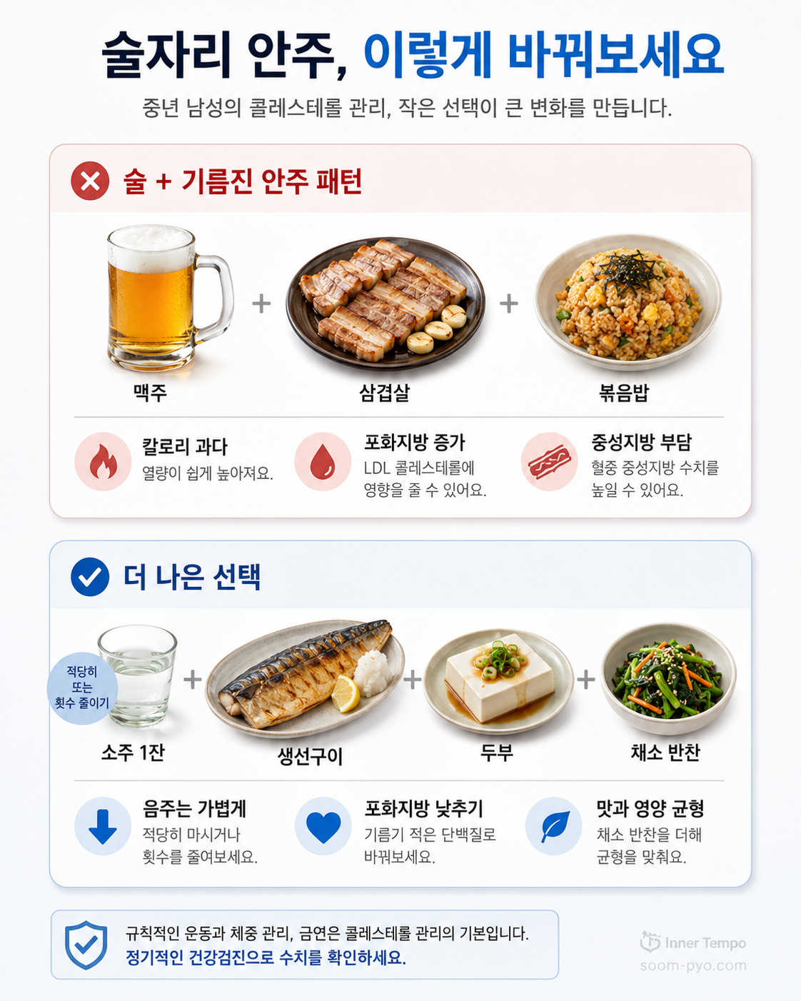 술자리 건강한 선택 가이드
