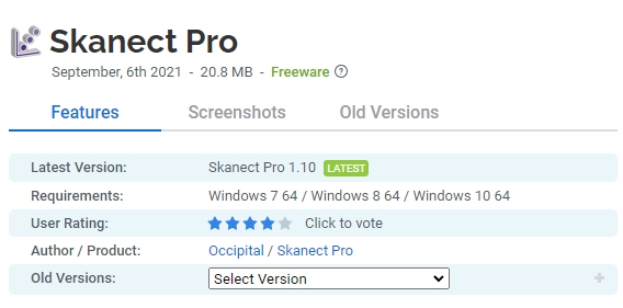 Skanect-Pro