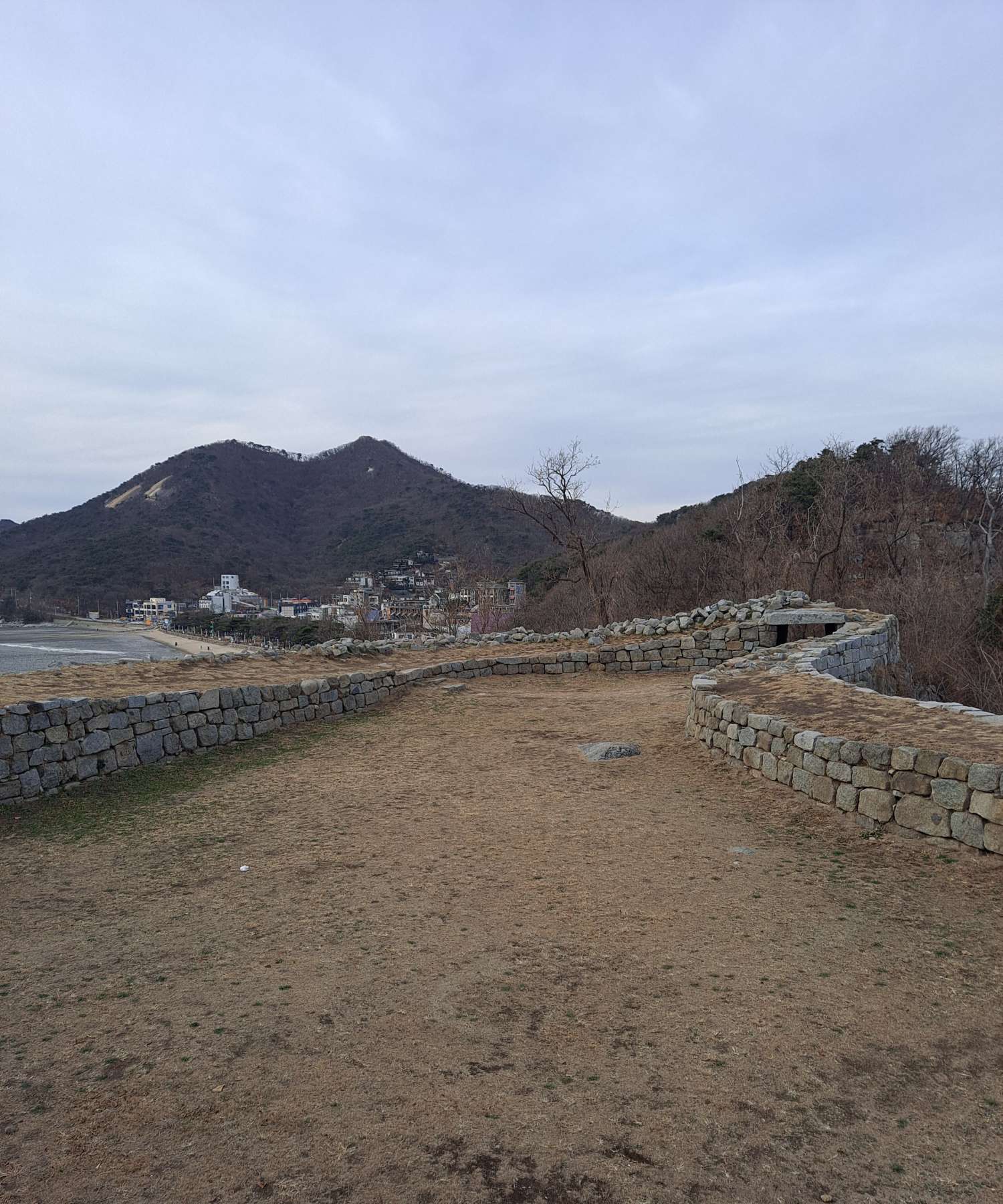 분오리 돈대의 전체모습