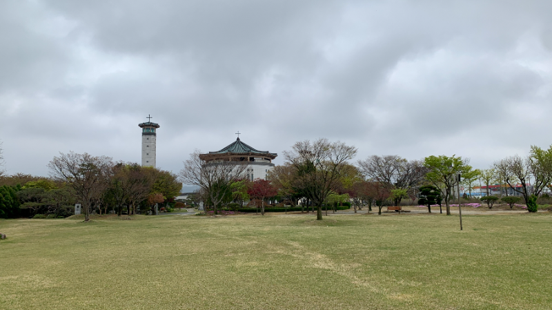 멀리서본 순교성지