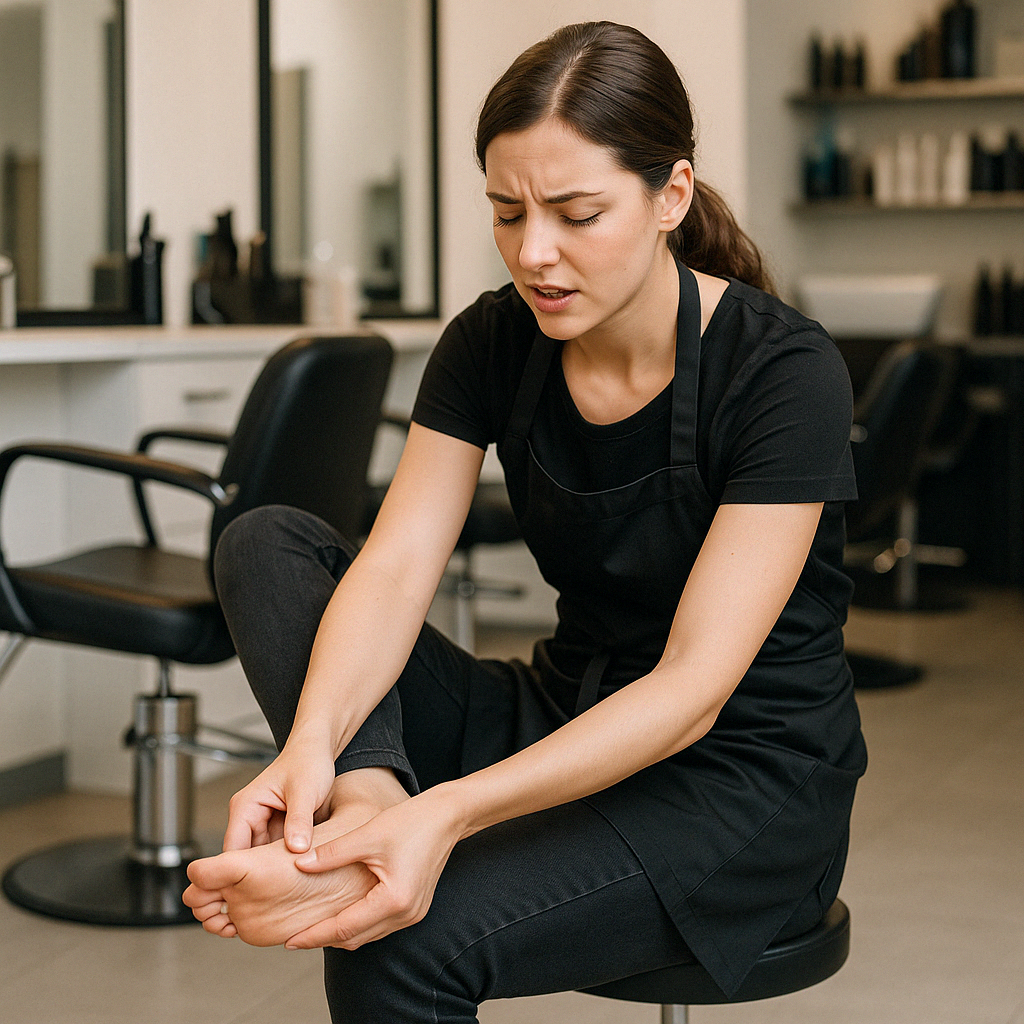 미용실 보조원이 조심해야 할 발바닥 통증