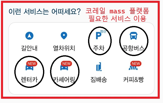 코레일 maaS