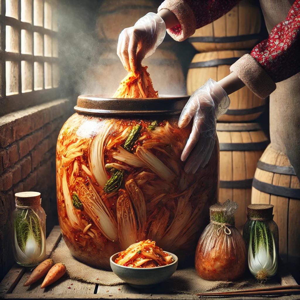 김장김치 절이기 속만들기