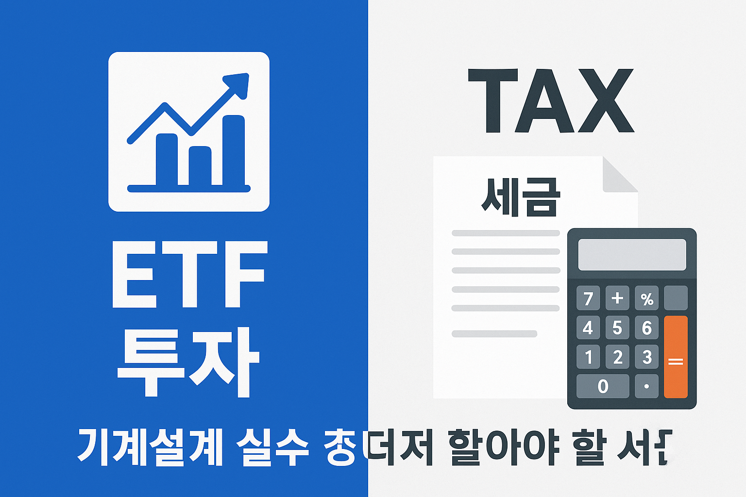 ETF 투자할 때 반드시 알아야 할 세금 이슈 총정리