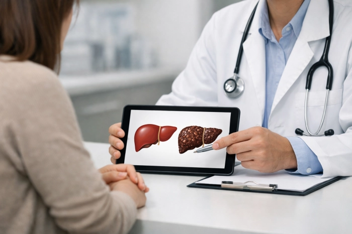 간경화 복수 환자 수명