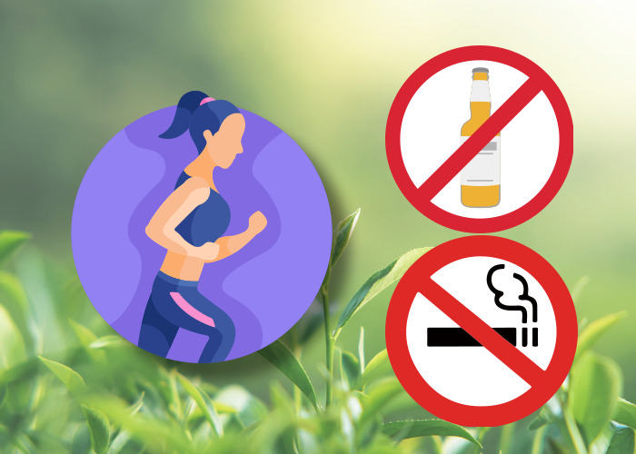 자연배경-운동하는사람