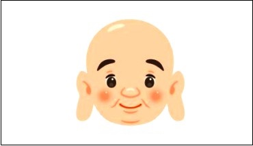 두툼한 귓불