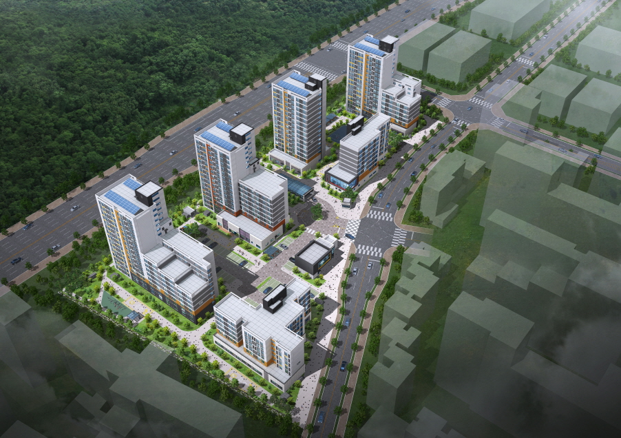 사진-수서역세권 행복주택 조감도