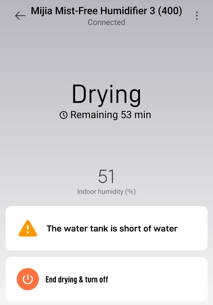 샤오미 가습기 미지아 3세대 기화식 4L 용량 간편한 분리와 편리한 사용 CJSJSQ02XY