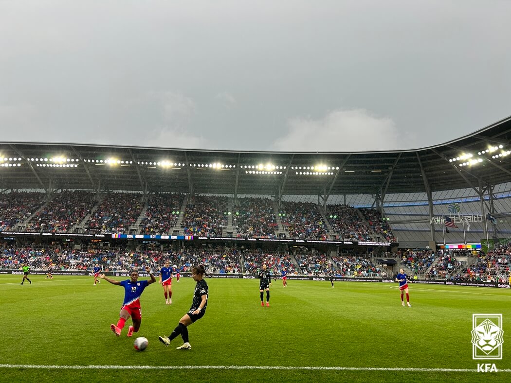 한국 일본 여자 축구 친선경기