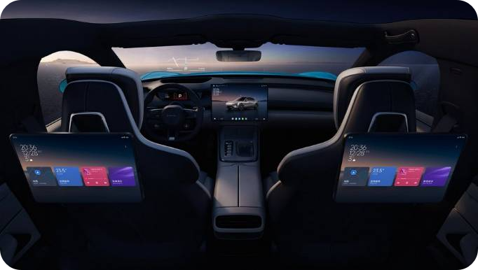 샤오미 첫 전기차 SU7 실내디자인