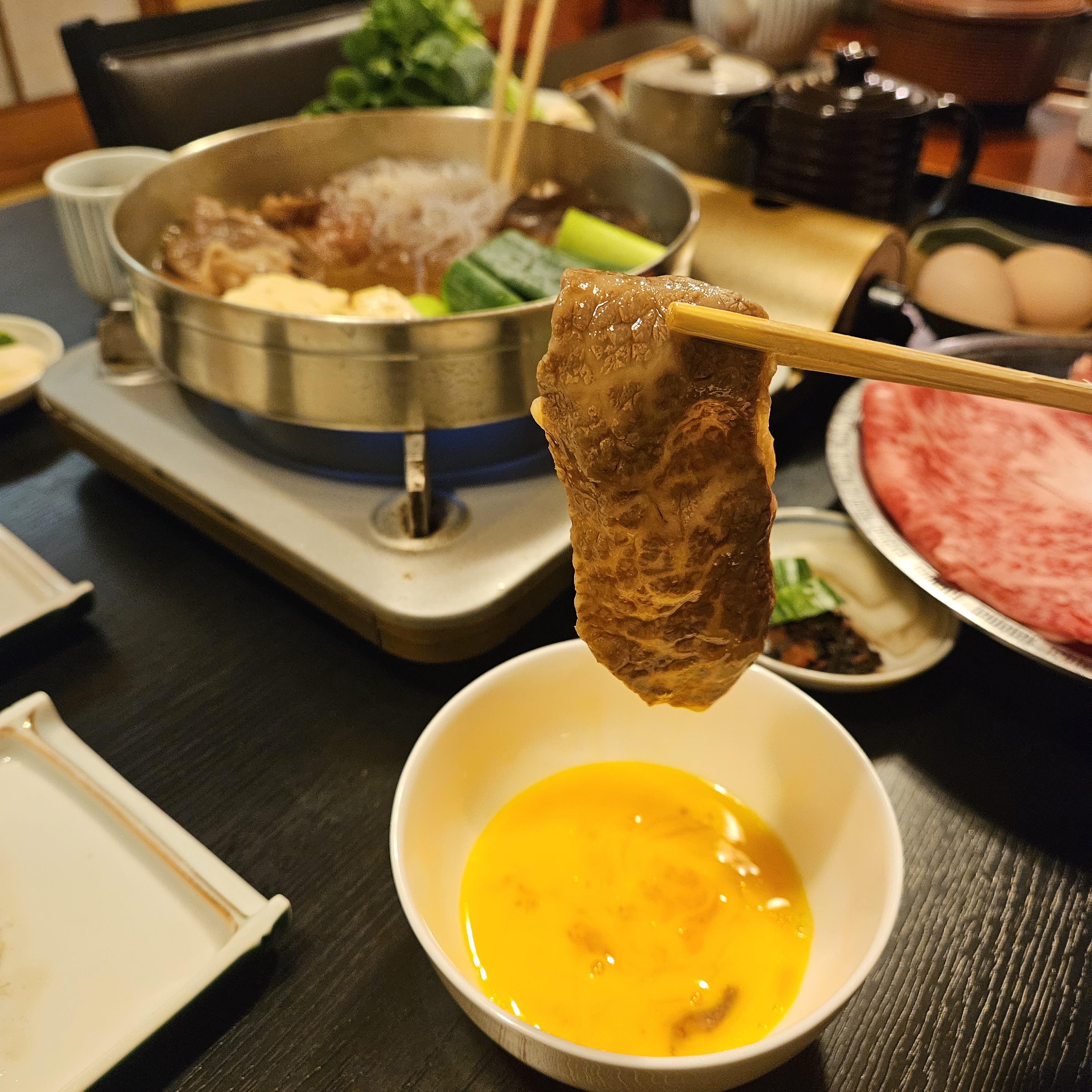 영롱한 고기 모습