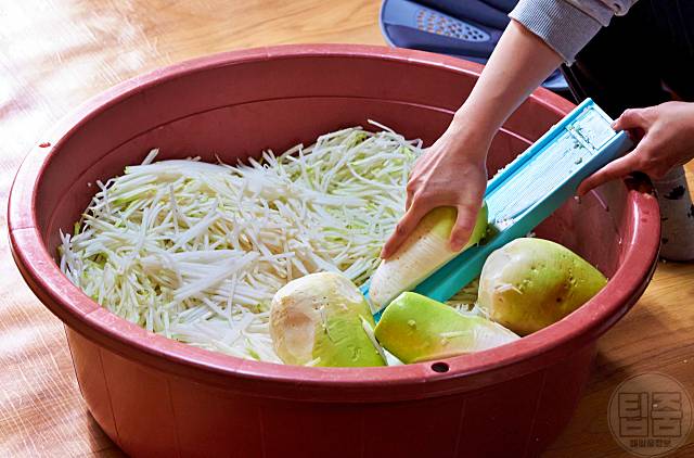 썩은 생강 구별법 김장양념 만들기