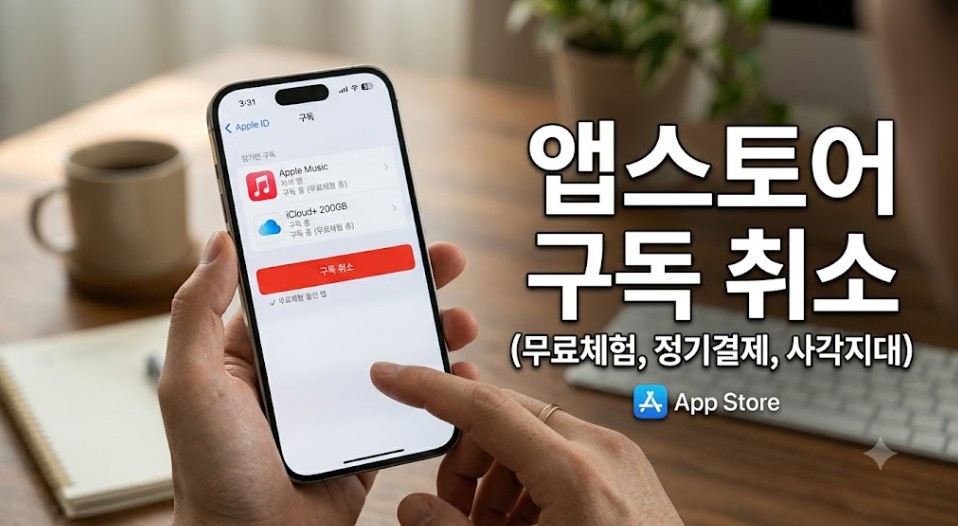 앱스토어구독취소 설명 사진