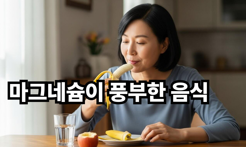 마그네슘이 풍부한 음식 사진 1