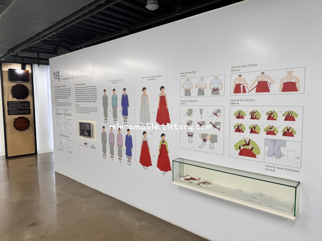 한복입는법, how to wear hanbok