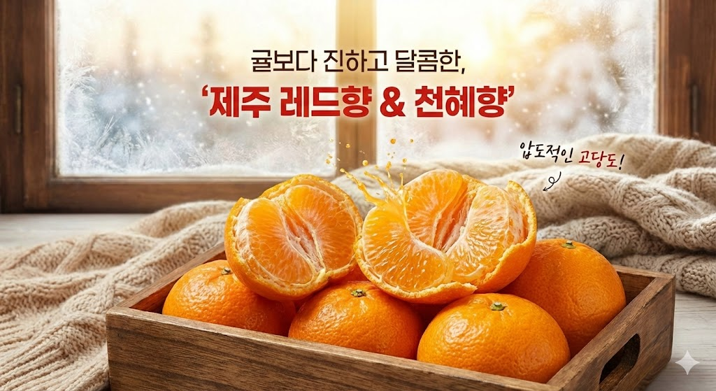 제주 레드향, 천혜향