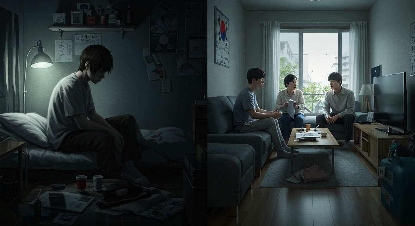 일본과_한국의_사회적배경_차이_은둔