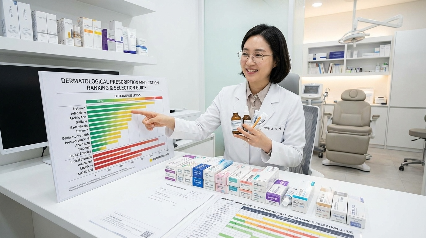 피부과 처방약 효과 순위와 선택 가이드