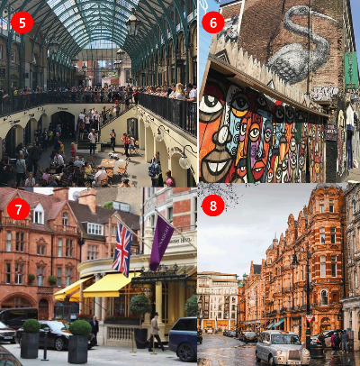 런던 여행 꿀팁 - 런던 숙소 위치 추천 2편 / 코번트 가든, 쇼디치 인근, 메이페어, 첼시