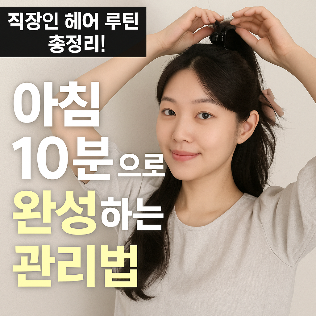 직장인 헤어 루틴