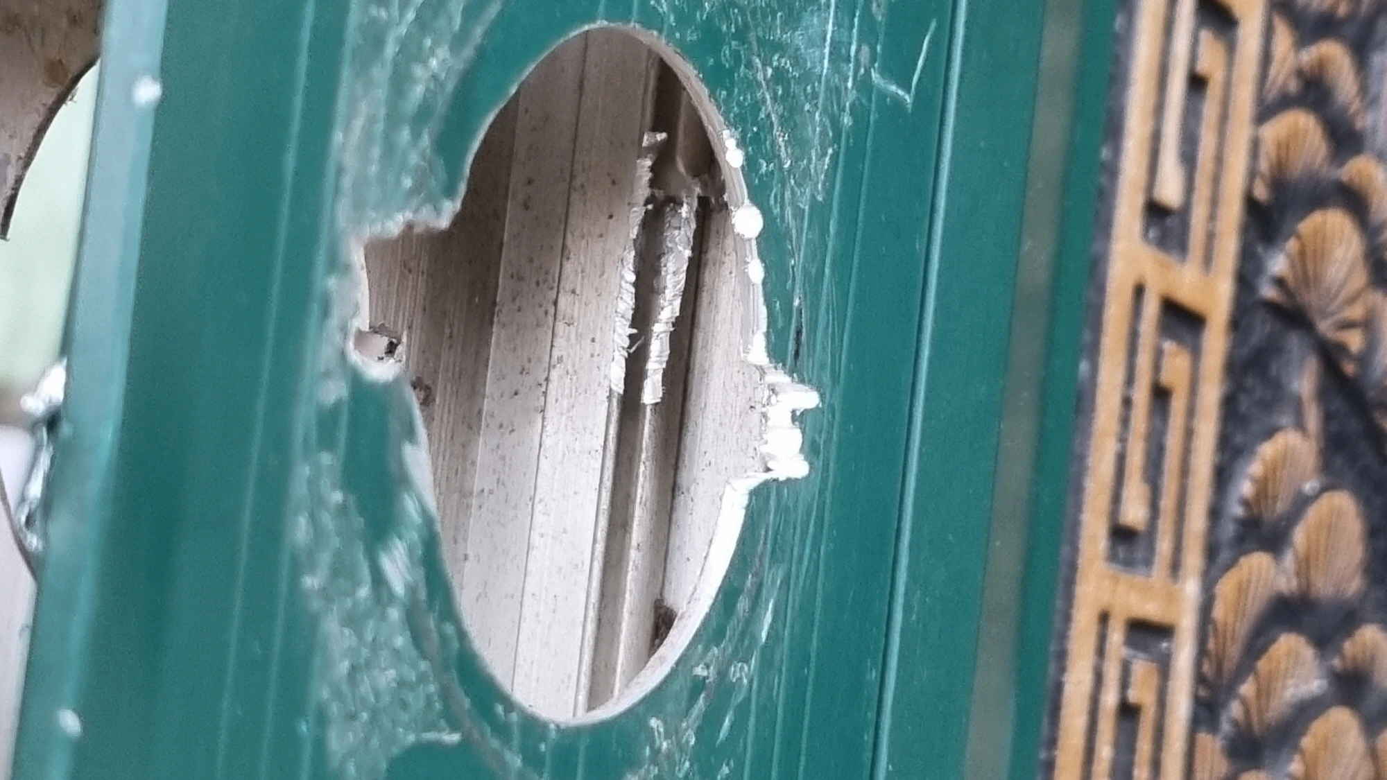 현관문 안쪽 공간 확보 모습