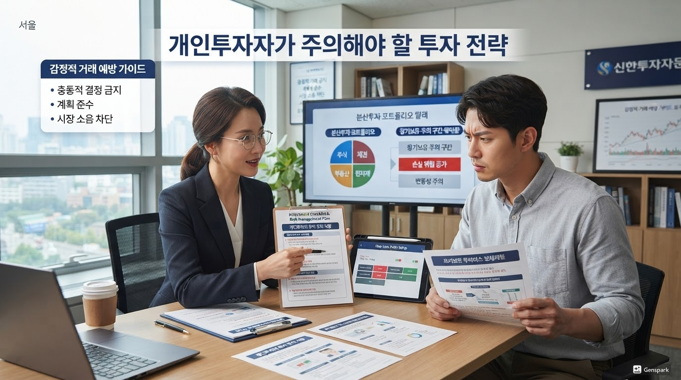 개인투자자가 주의해야 할 투자 전략
