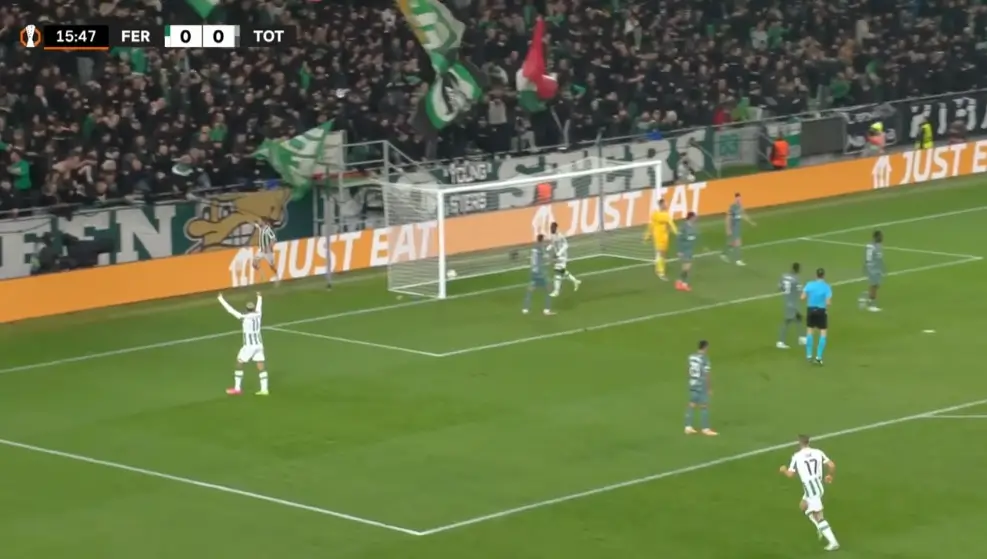 토트넘 대 페렌츠바로시