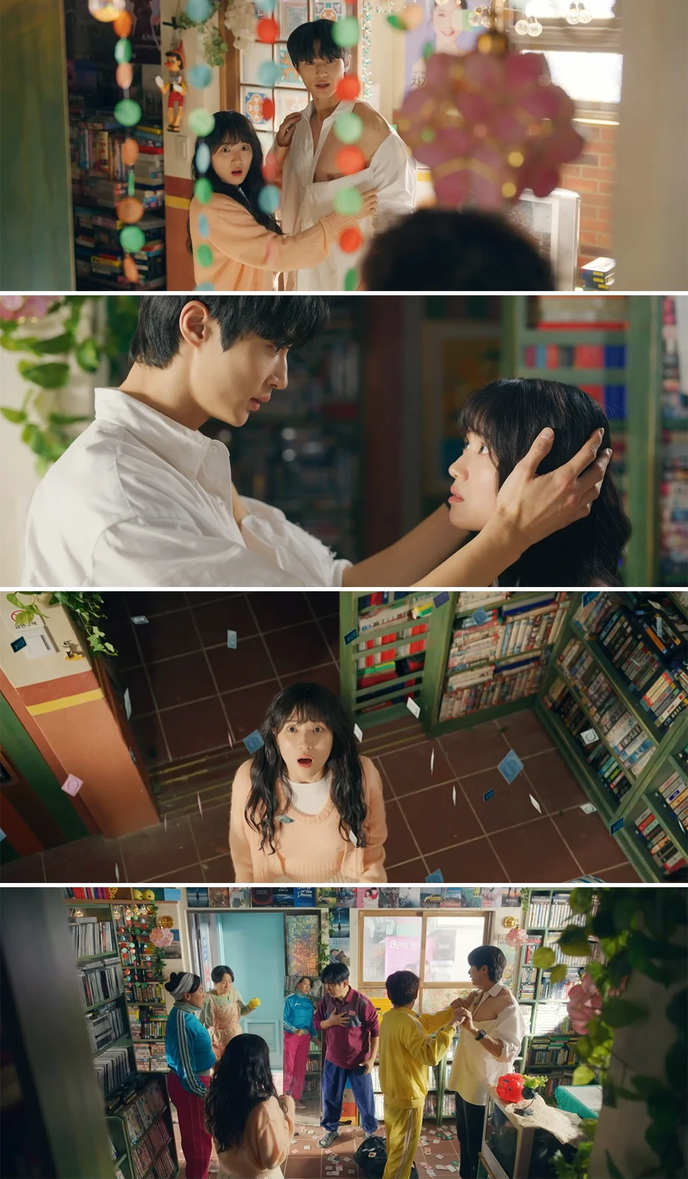 양가-식구들이-다-모여-난장판이-된-비디오가게