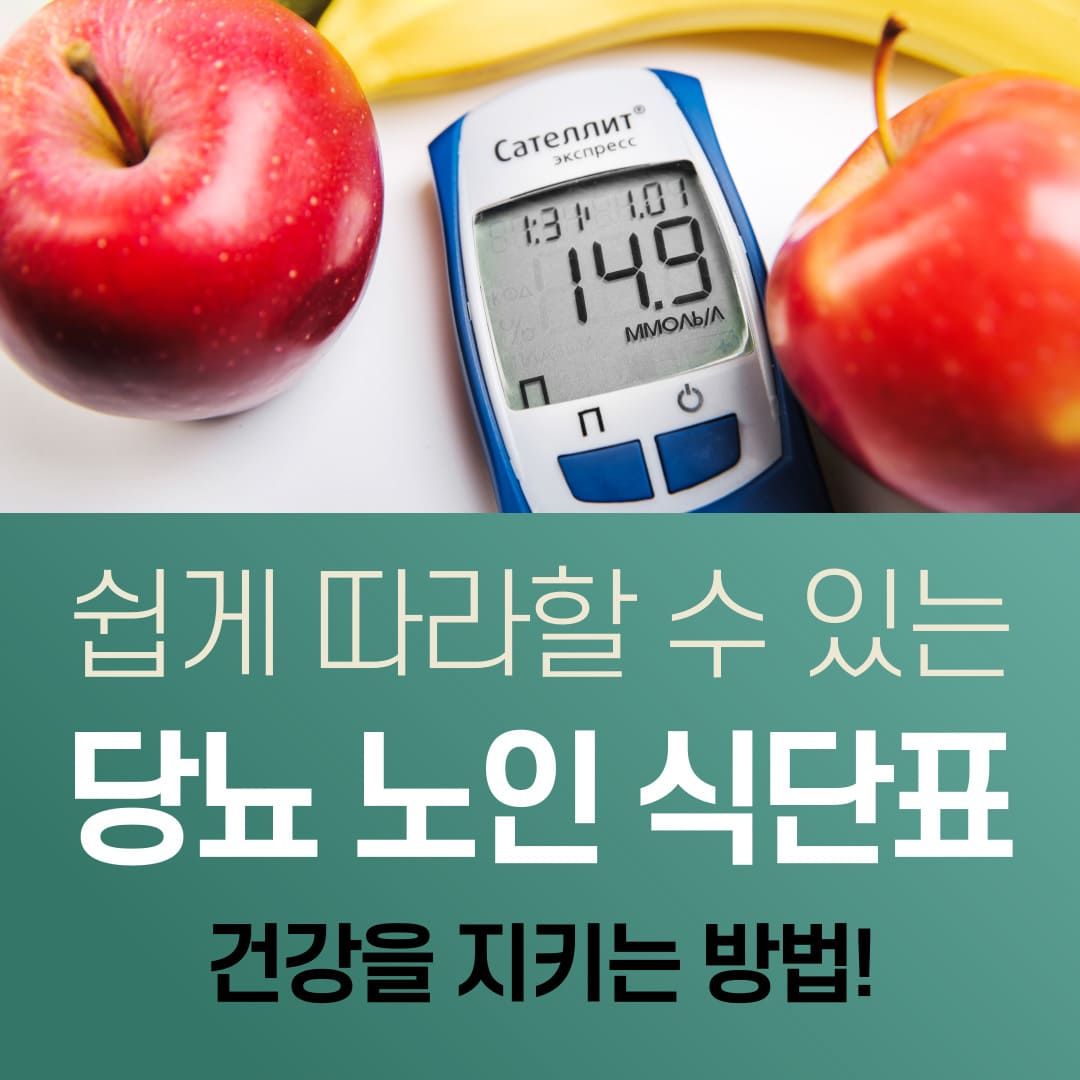 당뇨병-노인-식단표