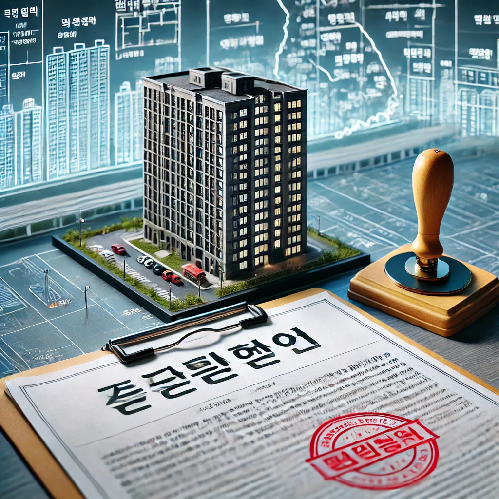  오피스텔 용도변경 신청서와 도시계획 배경