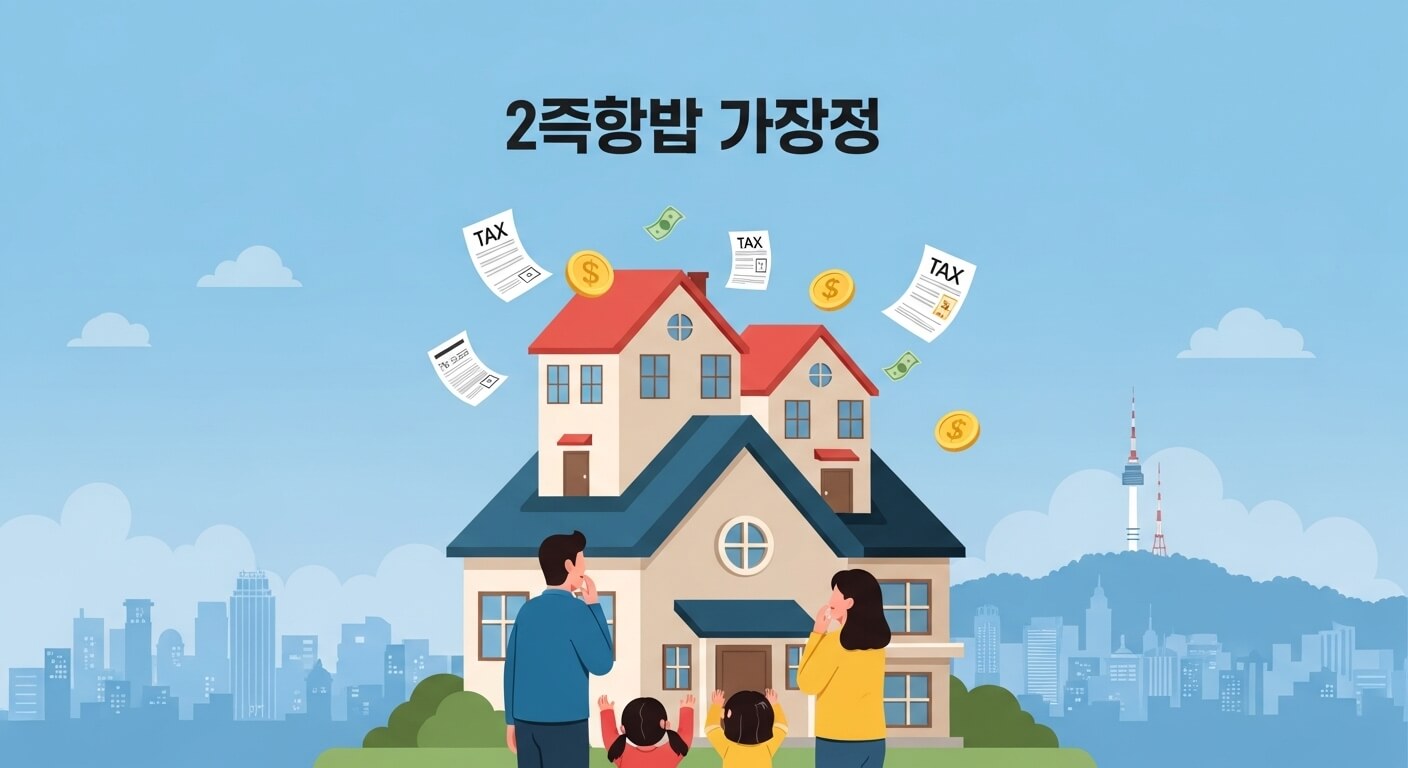 1가구 2주택 취득세율