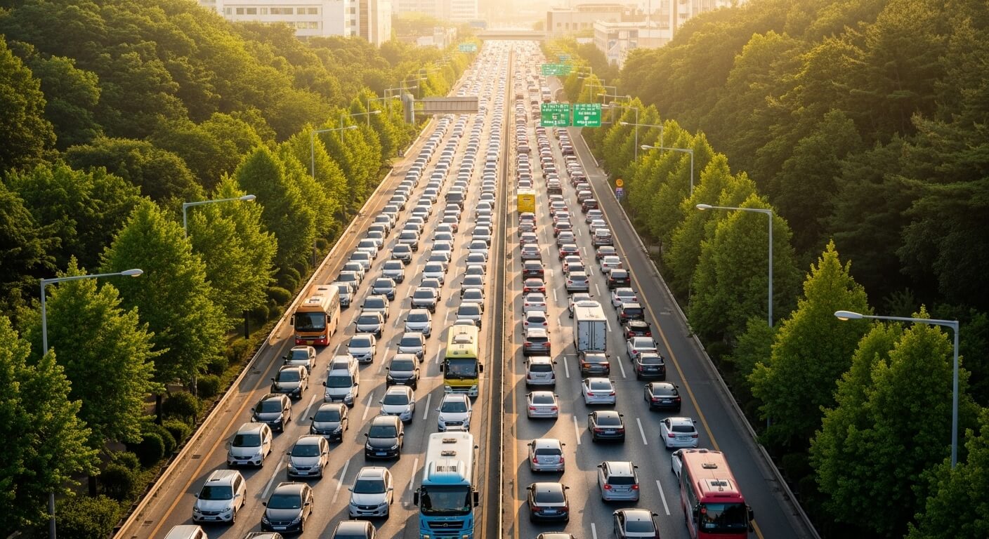 여름 휴가 고속도로 정체 시간 확인하기