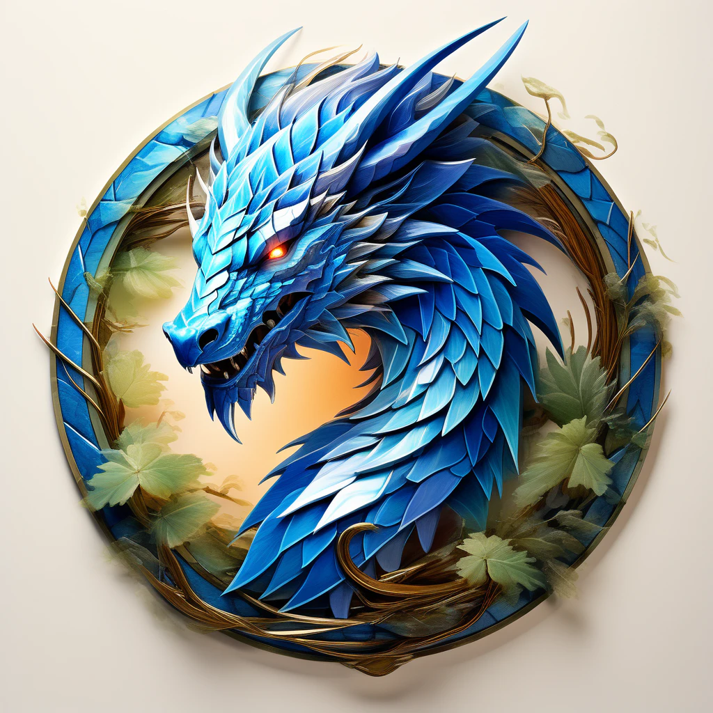 2024년 청룡의 해 로고