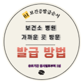 보건증 발급 방법