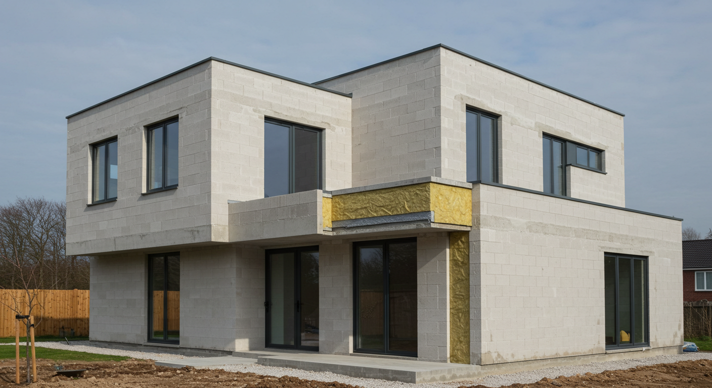 주택 외단열 시공 사진